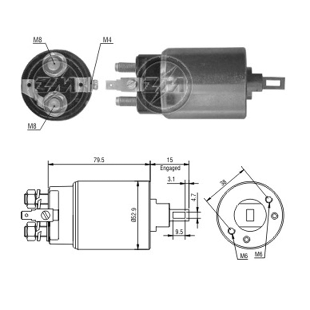 ( 12V ) NISSAN / DATSUN / BMC LEVENT 3,0, MDS