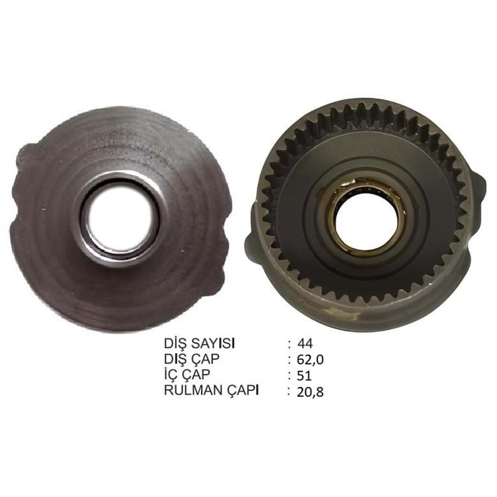 ( 44 DİŞ ) MITSUBISHI CANTER 659 ( Y.M. )