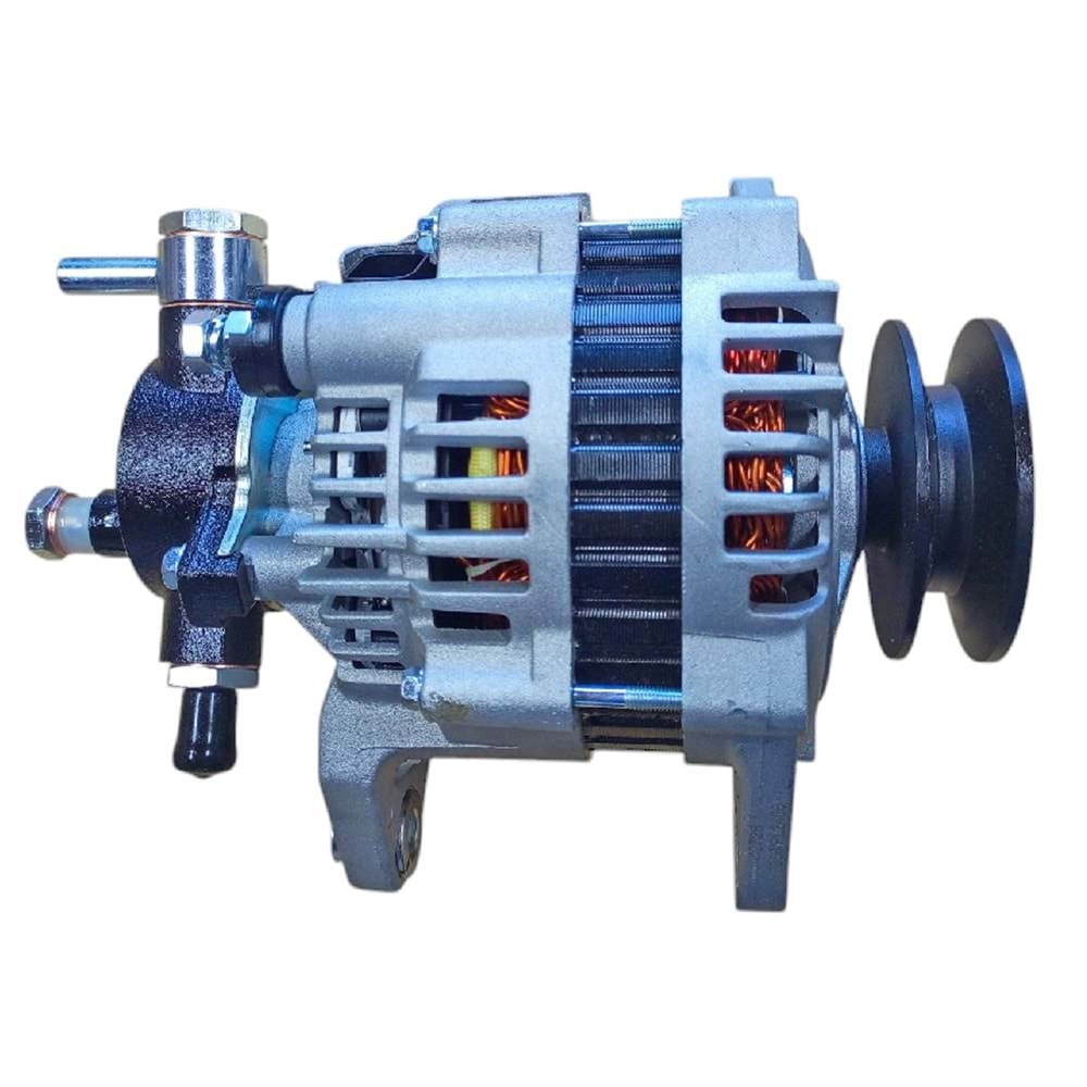 ( 12V / 100 Ah.) ISUZU NKR, PEJO J9 PREMİUM ( TEK KASNAK ) ( SAĞ KU