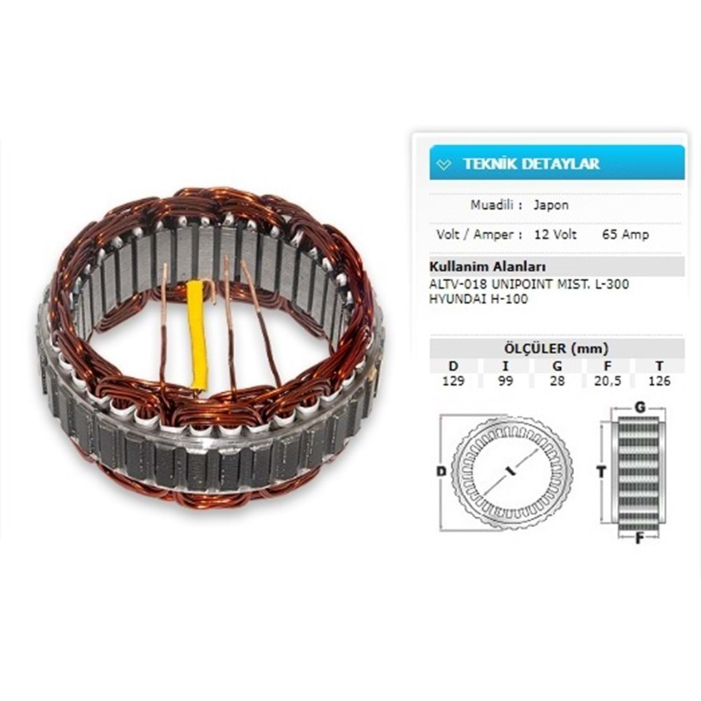 ( 12 Volt / 65 Ah.) MITSUBISHI L300, H100