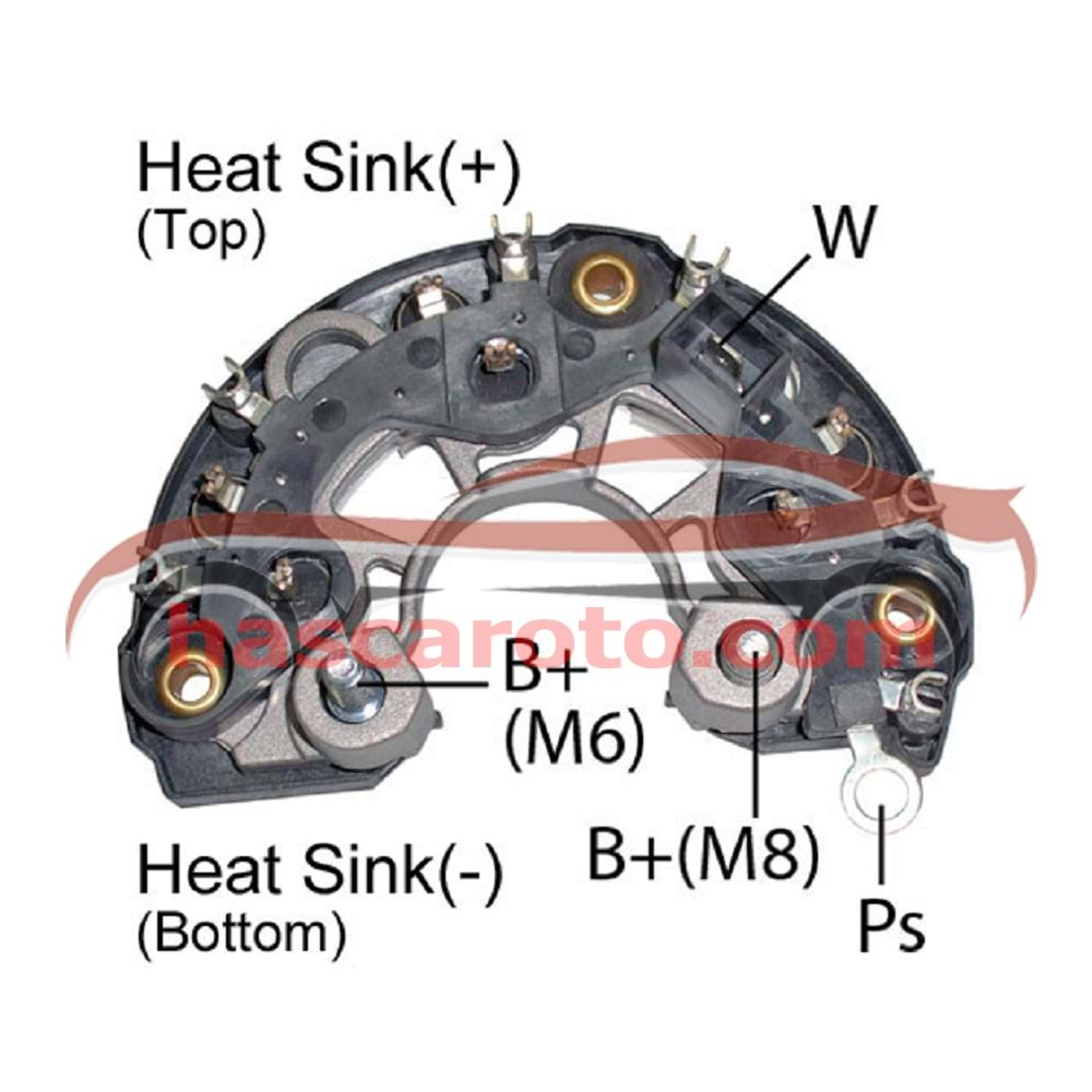 FORD TRANSİT V184 ( 6 mm Sol Civ. ) DİOT TABLASI