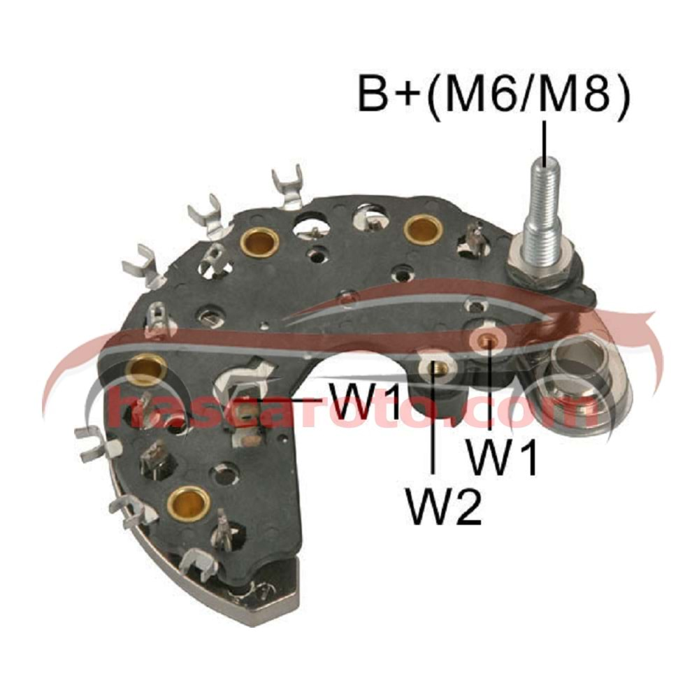 RENAULT MEGANE / VOLVO 440 - 480S ( 2 BAĞLANTILI ) ( 6 / 8 mm CİV.