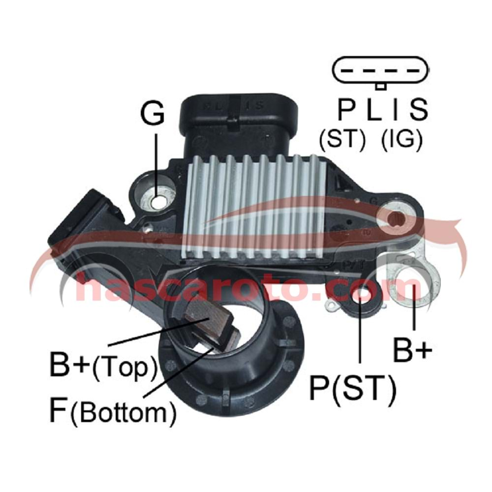 ( 12V ) SUZUKI / DAEWOO / CHEVROLET ( 4 FİŞLİ ) ( P-L-I-S )