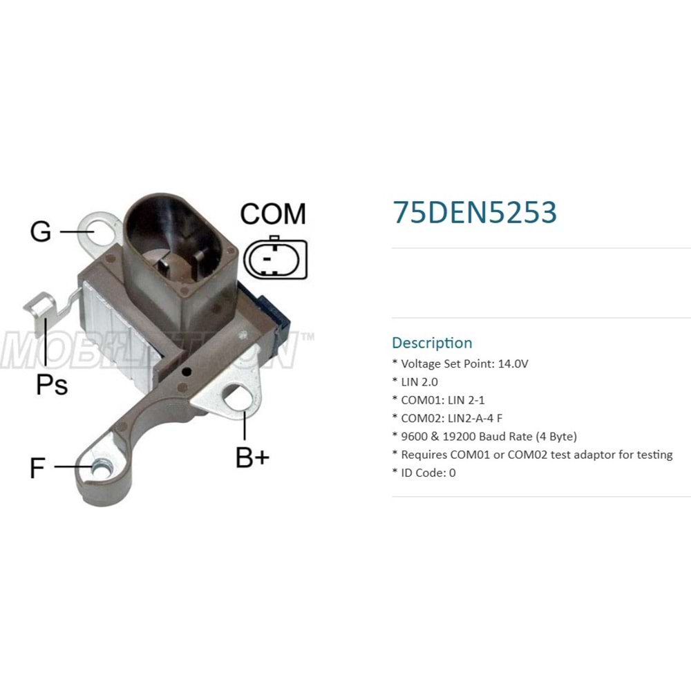 ( 12V ) FORD FOCUS, FIESTA ( LIN )