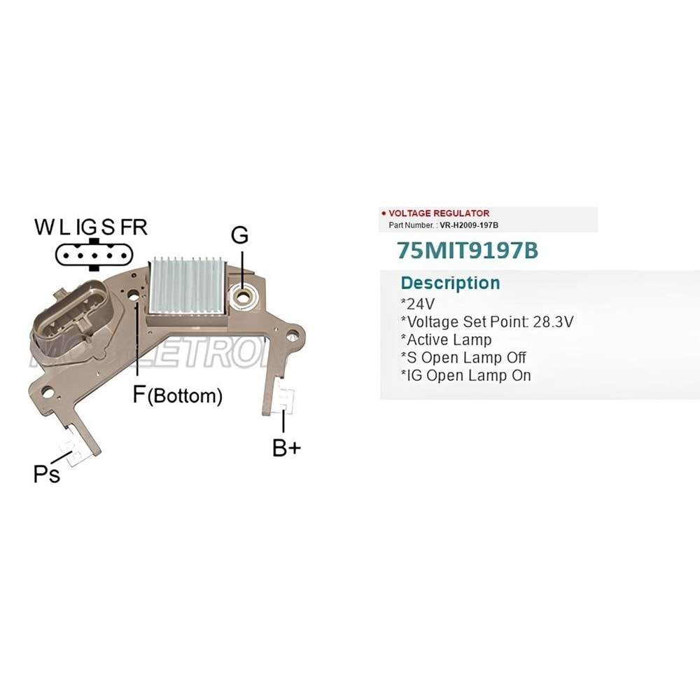 ( 24V ) SCANIA K 400-440-480 SERISI / TRAVEGO ( W-L-IG-S-DFM )