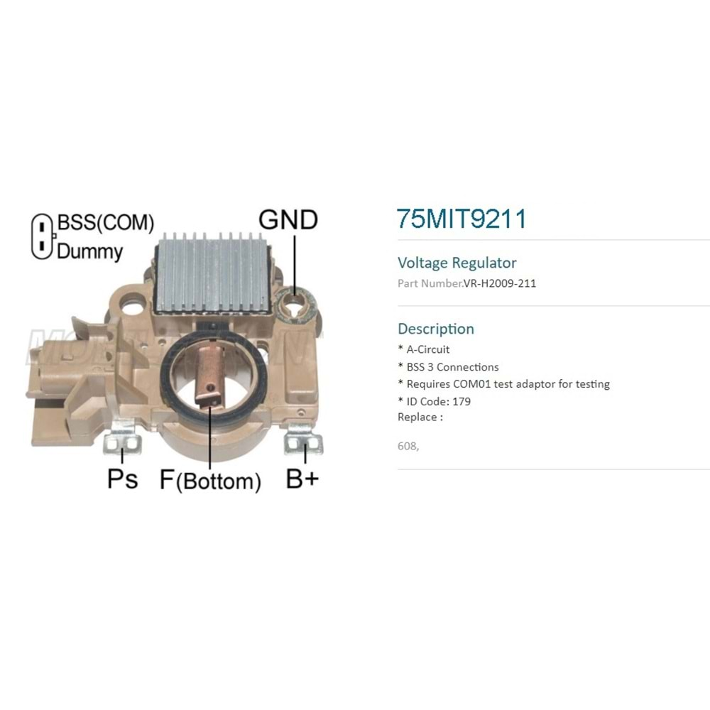 ( 12V ) PEUGEOT CITROEN C3,C4,C ( BSS )