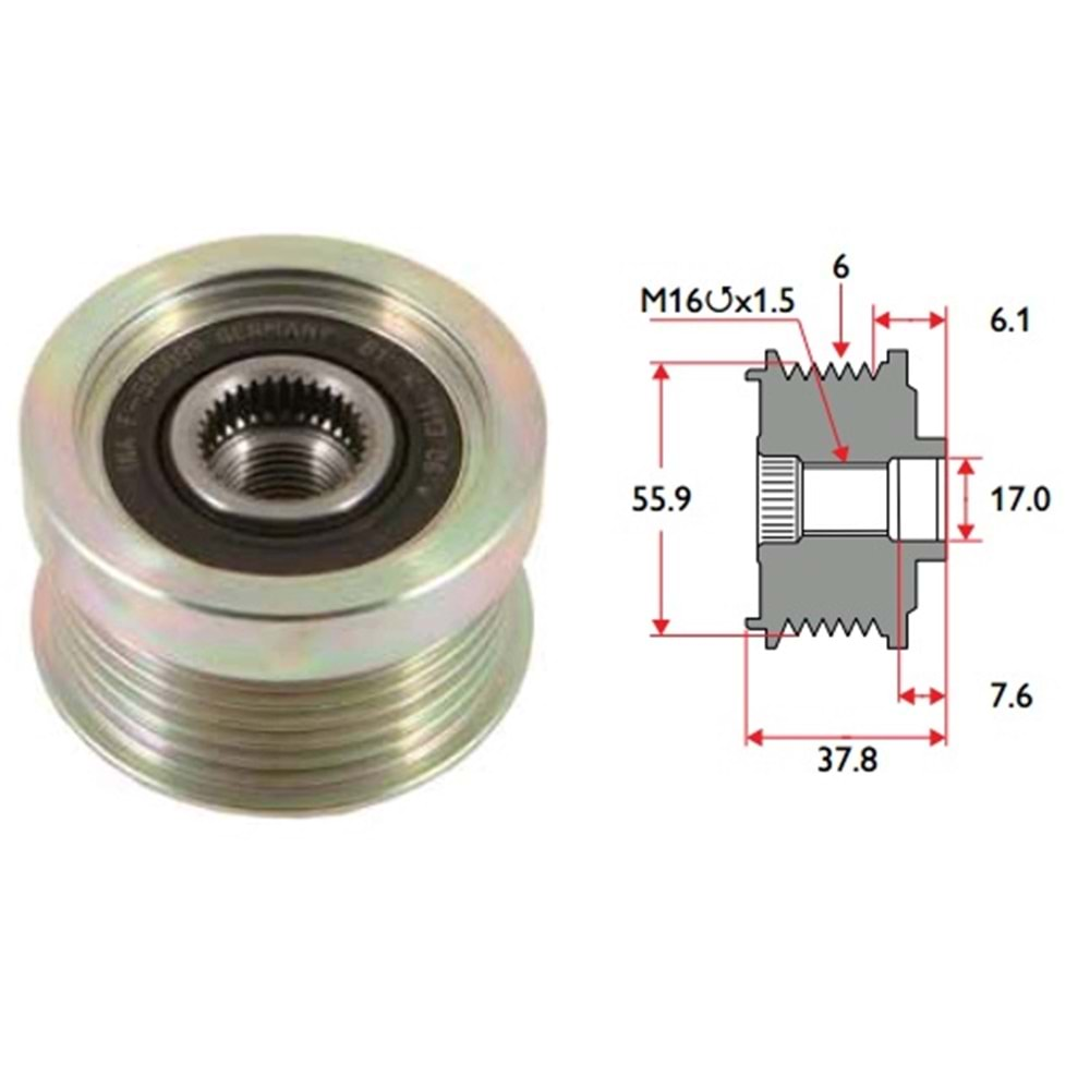 ( 6K ) RENAULT LAGUNA / VOLVO S60 / S70 / V70 - S80-S60 -XC70 T ( 16