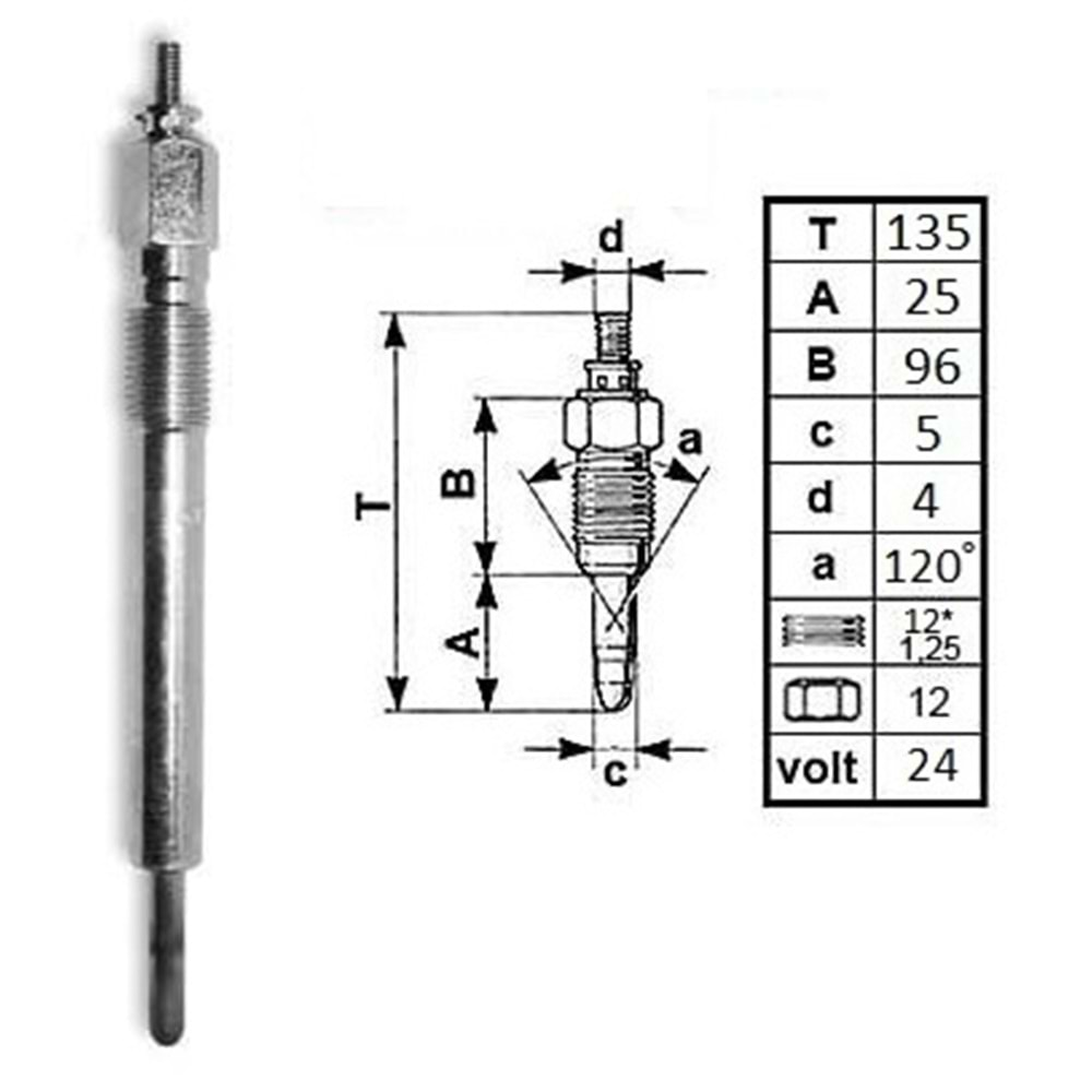 ( 24V ) ISUZU NPR59 / NPR66 - 100P - NQR