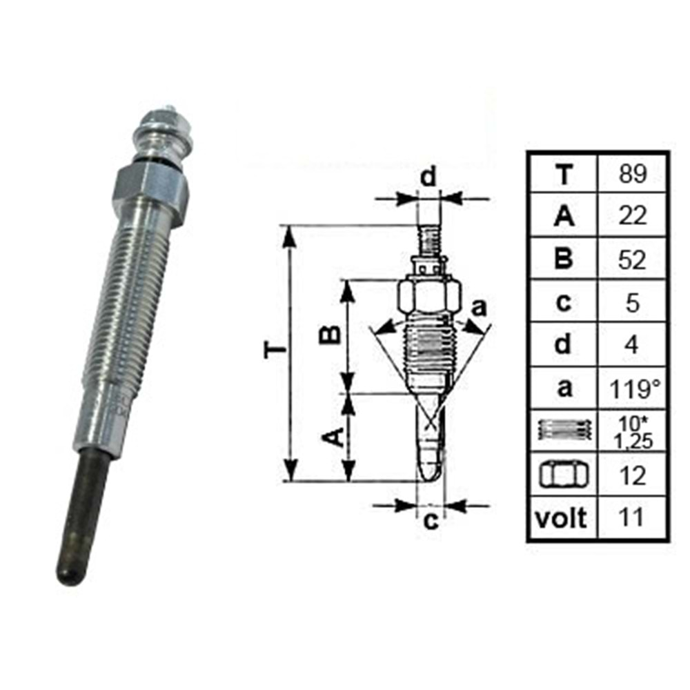 ( 12V ) MITSUBISHI L200, L300 ( Y.M.) / HYUNDAI H100 / NİSSAN PİKAP