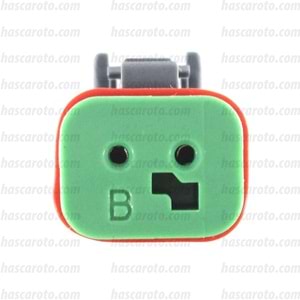 DEUTSCH 2 Lİ İŞ MAKİNASI SOKETİ ( KABLOSUZ )