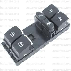VW TOUAREG / SHARAN / ALHAMBRA ( 02-10 ) ( 10 PİN ) ( KROM )