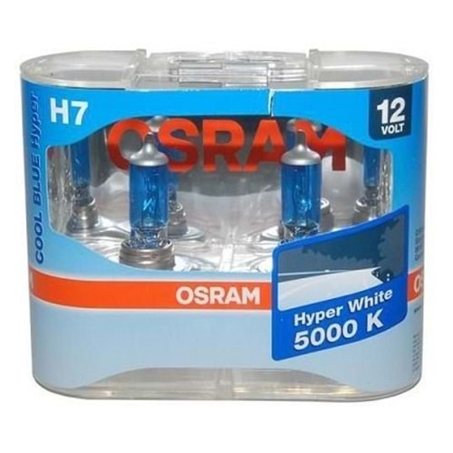 ( 12V ) H7 55 W ( 5000 CAL. ) ( BEYAZ ) ( SET )