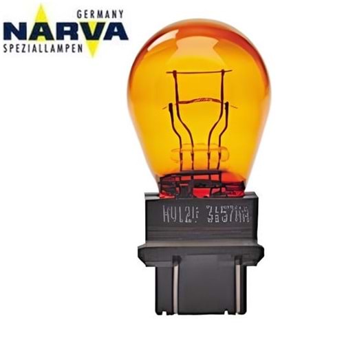 ( 12V ) 27/7 W ( 1016 MEGA B. DİPSİZ ) ( SARI ) ( PLASTİK SOKETLİ