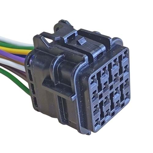 SOKET 16 Lİ UNİVERSAL ( SİYAH ) KABLOLU