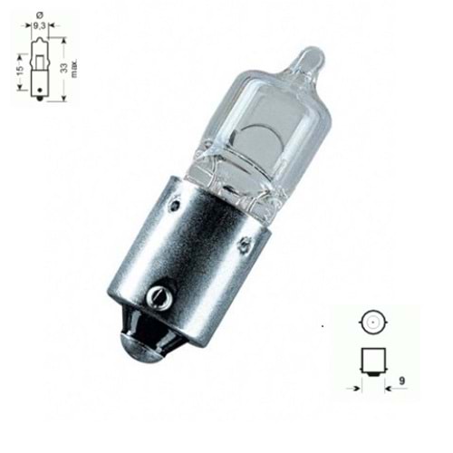 ( 12V ) 53 - 10W - H6 ( MERCEKLİ BMW ) ( PARK )