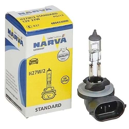 ( 12V ) H27 27W ( EĞRİ SOKET ) SİS AMPUL ( 881 )
