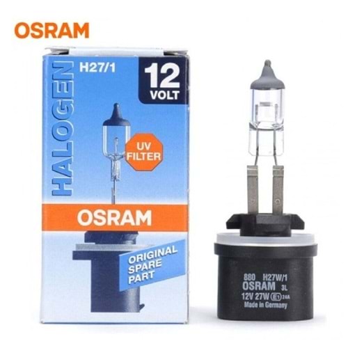 ( 12V ) H27 27W ( DÜZ SOKET AMPUL )