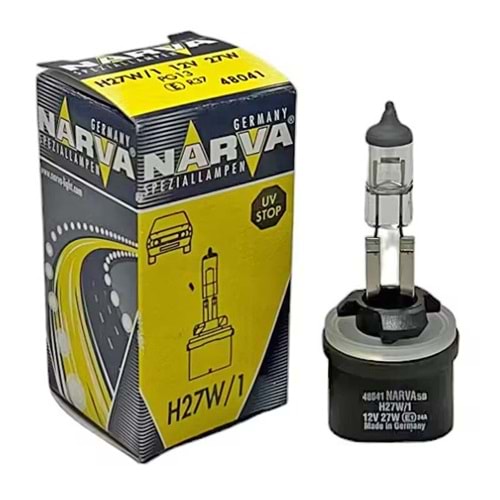 ( 12V ) H27 27W ( DÜZ SOKET AMPUL )