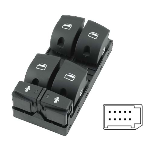 AUDI A3, A6, Q7 ( 08-12 ) ( 10 PİN )