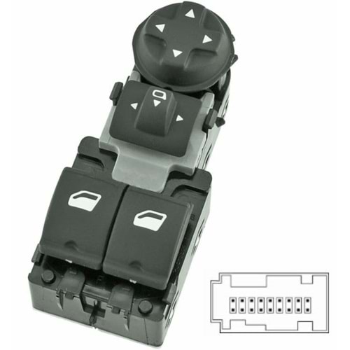 PEUGEOT 208 - 308 - RIFTER - BERLINGO - JUMPY ( 18 PİN ) KATLANIRPROA