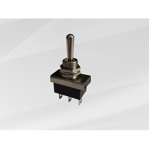 ( 3 FİŞLİ ) ( METAL ) ( ON/OFF/ON ) ( İKİ TARAFA YAYLI )
