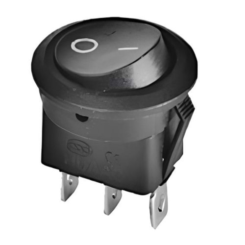 MİNİ ANAHTAR ( SİYAH ) ( 2 FİŞLİ, 1-0 TUSLU )