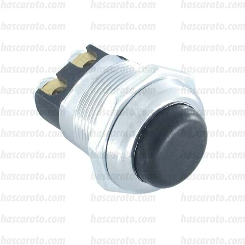 ( METAL ) ( 22 mm / KLM. ) ( SİYAH ) KORNA DÜĞMESİ