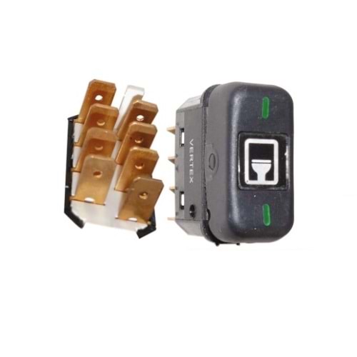 MERCEDES KAMYON ( ÇİFT DEVRE ) YEŞİL IŞIKLI ( DAMPER İNDİRME KALDI