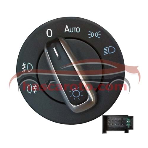 VW GOLF 6 - PASSAT ( OTOMATİKLİ ) ( KROMLU ) ( 10 PIN )