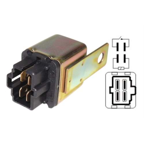 ( 24V 30A / 4P ) UNIVERSAL JAPON TİP ( METAL ROLE )