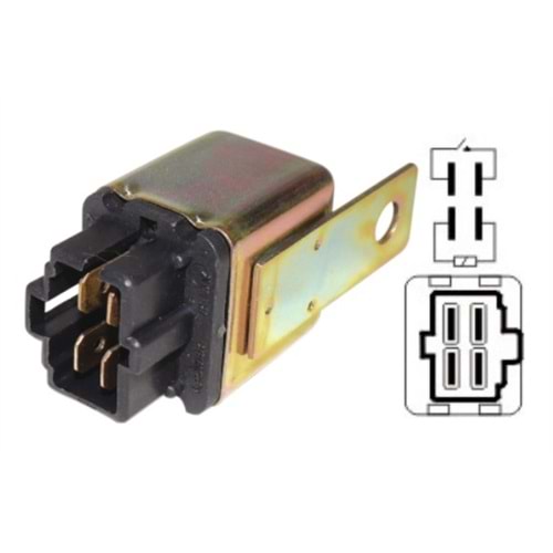 ( 12 Volt / 4 P. ) MITSUBISHI L300 / KIA ( METAL ROLE )