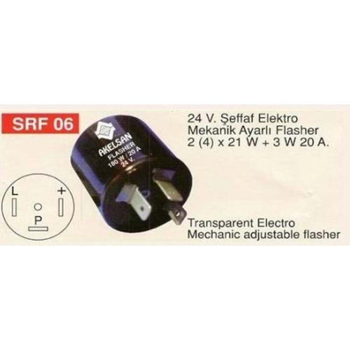 ( 24V ) AYARLI ( ŞEFFAF )