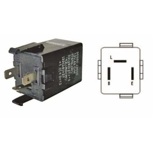 ( 12V ) ( 3 UÇLU ) JAPON TİP(MITSUBISHI L200,L300) FLAŞÖR