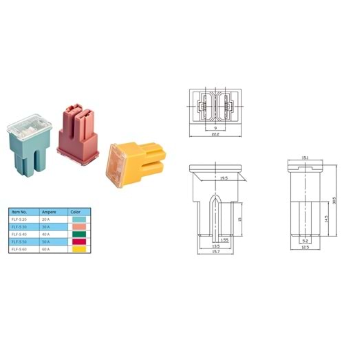 ( DİŞİ / UZUN AYAKLI ) 30 AMP. ( PEMBE )