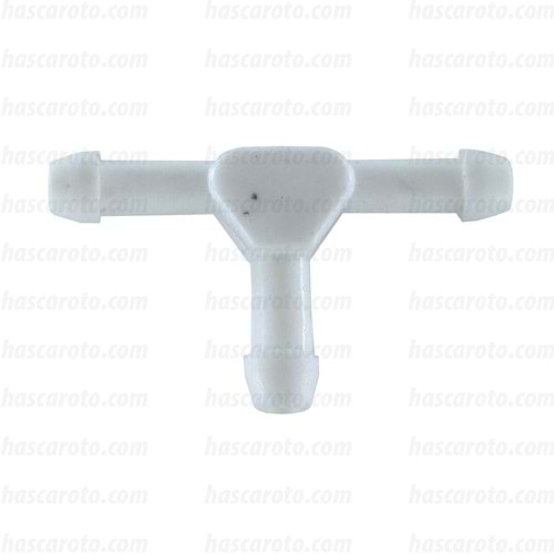 4 mm HORTUMA GÖRE ( BEYAZ ) ( T TİP )