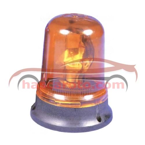 ( 12V ) GALAKSİ DÖNER LAMBA ( H1 AMPULLU ) ( VİDALI ) ( SARI )
