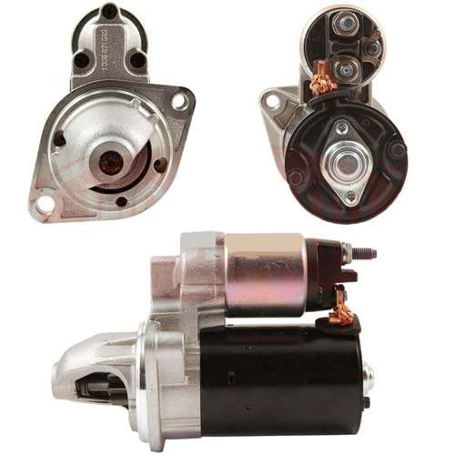 ( 12 Volt / 1,4 Kw. / 09 DİŞ ) BMW / LOMBARDİNİ PANCAR MOTOR ( DÜZ D