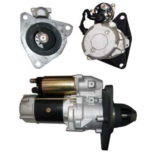 ( 24 Volt / 11 KW. / 11 DİŞ ) KOMATSU SA6D155 CATERPILLAR MARŞ MOTOR