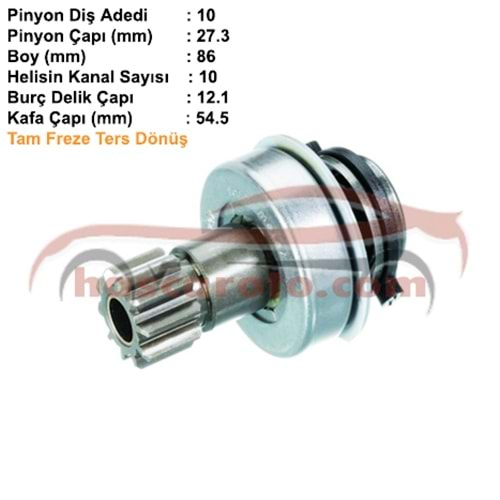 ( 10 DİŞ ) VW TRANSPORTER / CARAVELLE / LT 28 / 35