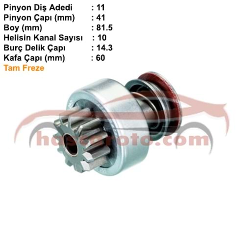 ( 11 DİŞ ) MAN 32270 / 26270 ÇEKİCİ