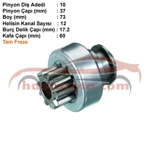 ( 10 DİŞ ) BMC TM 30