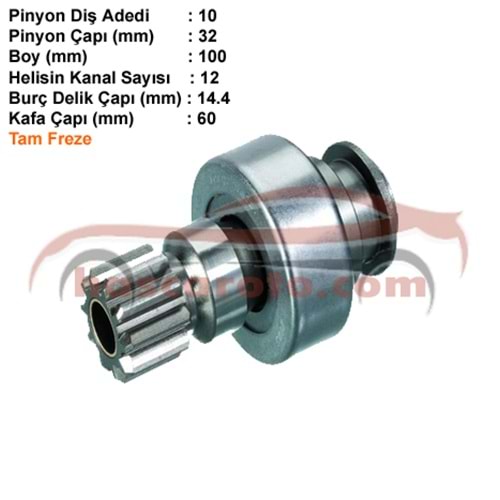 ( 10 DİŞ ) BMC FATİH KAMYON - 166 / 22 / 25