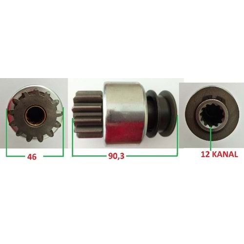 ( 13 DİŞ ) KOMATSU 320 / KOMATSU WA-320 LODER (LASTIKLI)