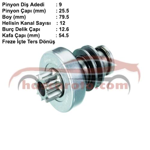 ( 9 DİŞ ) SKODA FAVORIT, FORMEN, FELICIA ( CCW )