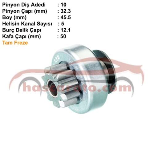 ( 10 DİŞ ) RENAULT MASTER / OPEL MOVANO / NISSAN QASHQAI