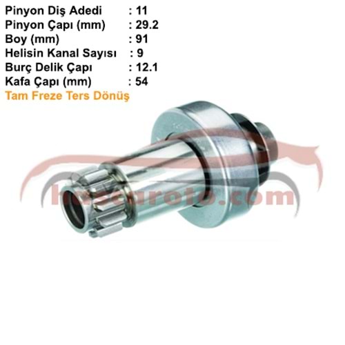 ( 11 DİŞ ) VW TRANSPORTER T5 / VW CADY / SKODA