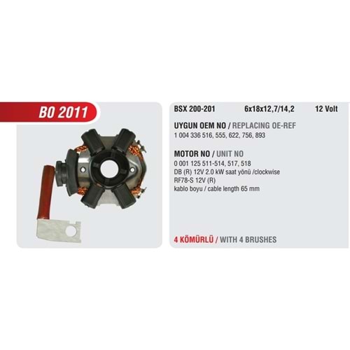 ( 12V ) VOLKSWAGEN LT 35 2,0 / FORD TRANSİT V347