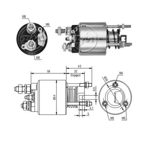 MARS OTOMATIGI 12V FIAT BRAVA - MAREA - PALIO - SIENA