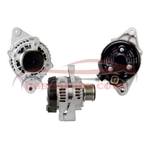 ( 12V / 90 Ah.) TOYOTA HILUX - ( KARE SOKET, 4 UÇ ) ( SOL KULAK )