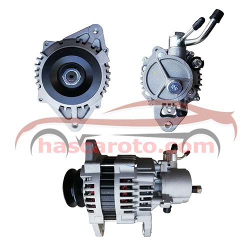 ( 12V / 80 Ah.) ISUZU DMAX 2.5 3.0 ( 2002-> ) ( L-S ) ( SAĞ KULAK